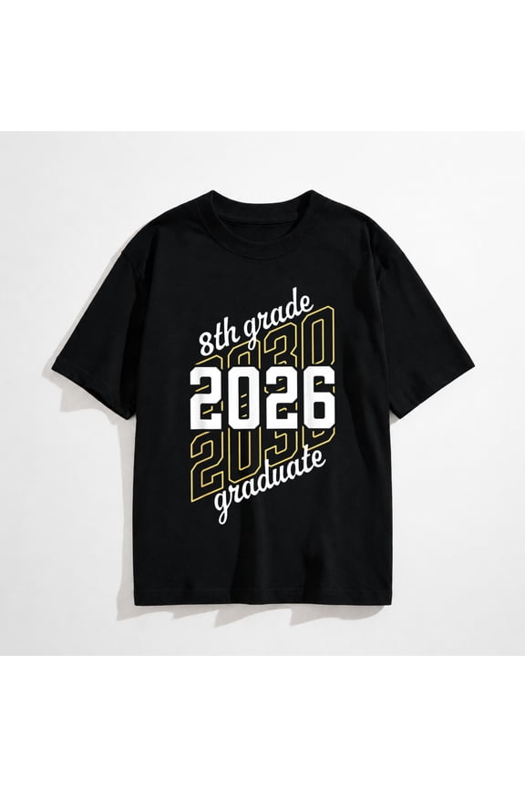 Eighth Grade Last Day School Boy Girl Kids Teacher8th Grade Senior 2026 Graduation Class of 2030 T-Shirt