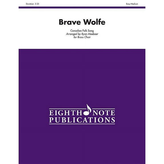 Eighth Note Publications: Brave Wolfe: Score & Parts (Paperback)