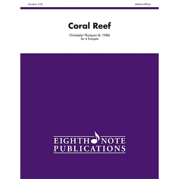 Eighth Note Publications: Coral Reef: Score & Parts (Paperback)