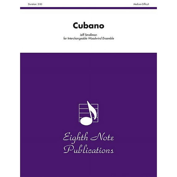 Eighth Note Publications: Cubano: Score & Parts (Paperback)