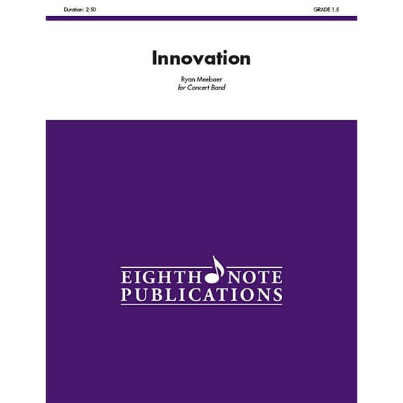 Eighth Note Publications: Innovation: Conductor Score & Parts (Paperback)