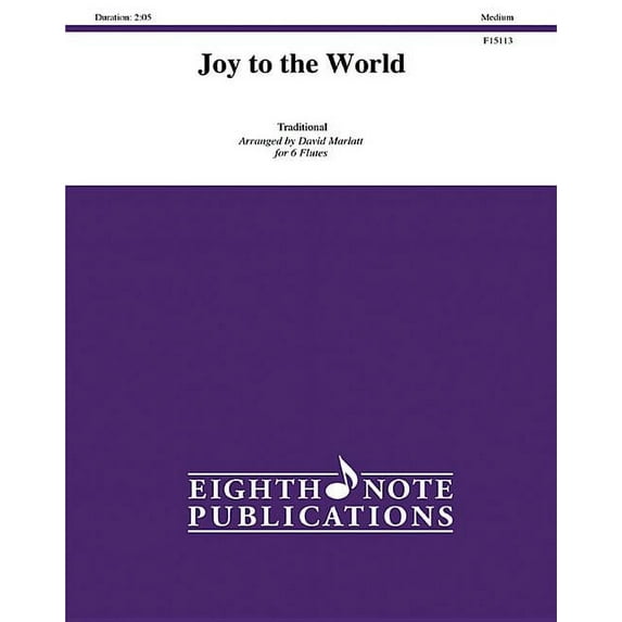 Eighth Note Publications: Joy to the World: Score & Parts (Paperback)