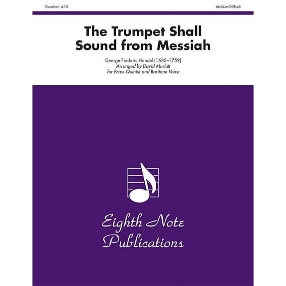 Eighth Note Publications: The Trumpet Shall Sound (from Messiah) (Paperback)