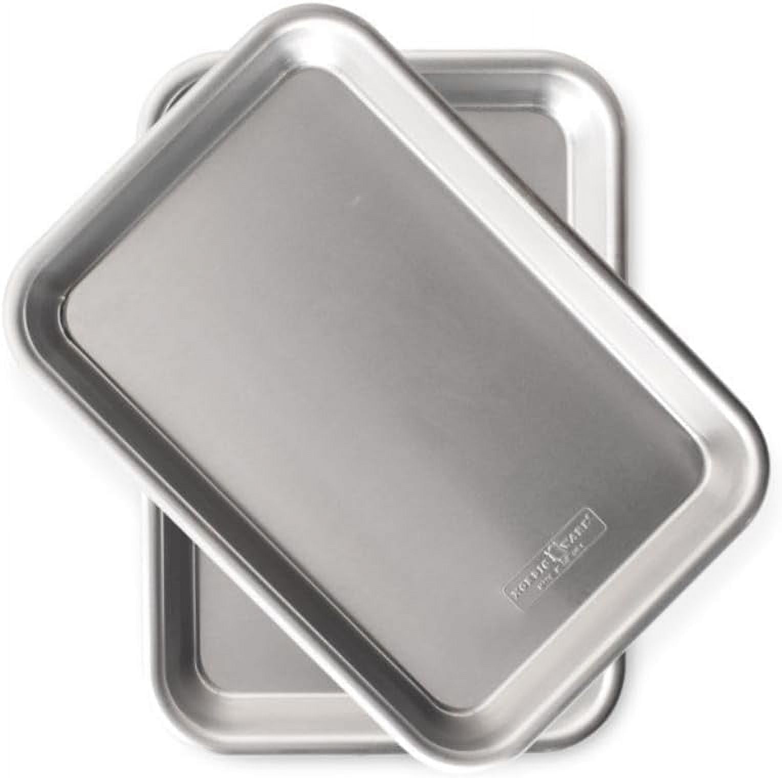 Aluminum Natural Finish Burger Serving Tray Duo