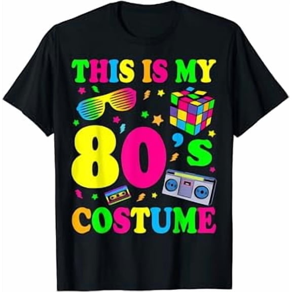 Eighties Costume Retro T-Shirt