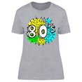 thumbnail image 1 of Eighties Design T-Shirt Women -Image by Shutterstock, Female Medium, 1 of 2
