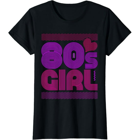 Eighties Party Women Gift Idea Girl 80s T-Shirt