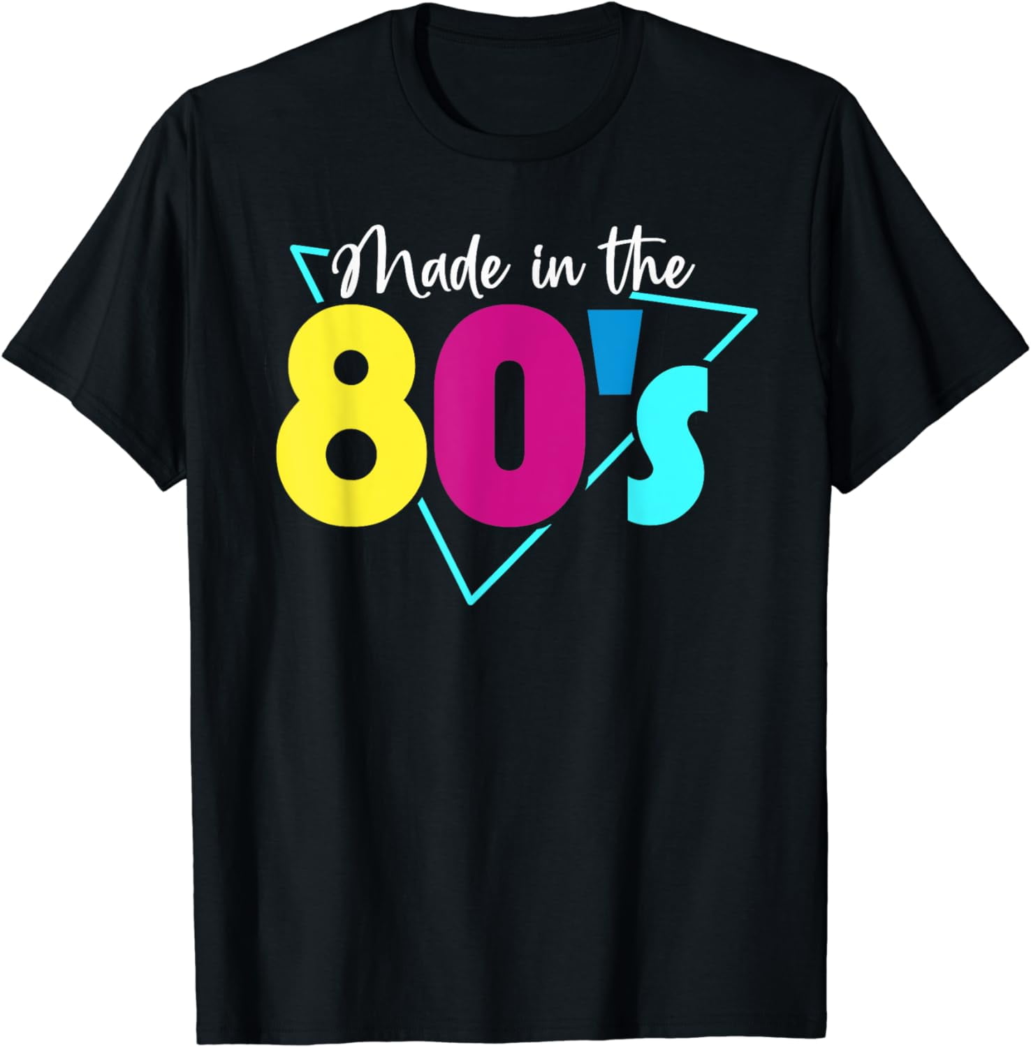 Eighties The 80s Vintage Men Women Music Retro 80's T-Shirt - Walmart.com