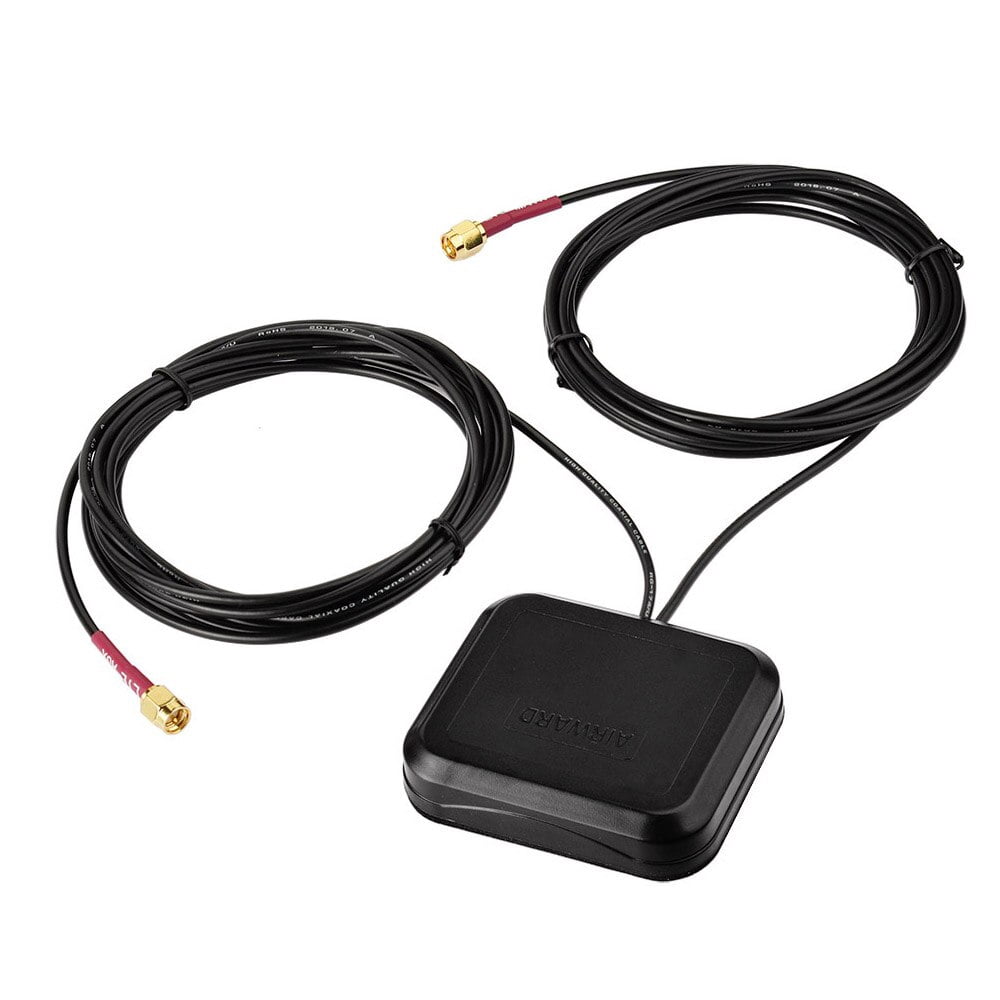 Eightwood 4G LTE Adhesive Magnetic Mount MIMO SMA Male 4G LTE Antenna Compatible with Wireless Router Home CPE Router Mobile Modem Hotspot Industrial IoT Router Cellular Gateway