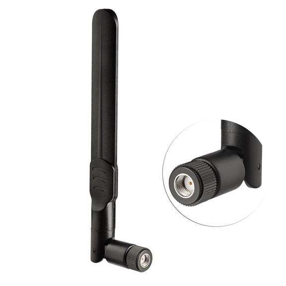 Eightwood 4G LTE Cellular Trail Camera Antenna 8dBi RP-SMA Male (2-Pack) for Game Wildlife and Outdoor Security Cameras