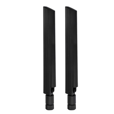 Eightwood 5G 4G LTE GSM 3G Antenna Wide Band Omnidirectional SMA Male Antenna for CPE Router Mobile Hotspot Wireless Home Phone Modem Cellular Trail Camera 2-Pack