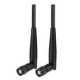 thumbnail image 1 of Eightwood 5dBi 2.4GHz RP-TNC Male WiFi Antenna Black Compatible with Trimble Robotic Total Stations Wireless Router Linksys WRT54G WRT54G, 1 of 7