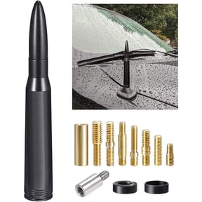 Eightwood Car Truck Bullet Antenna Mast Vehicle Antenna Replacement for F Series F150 Raptor F250 F350 F450 Super Duty Ranger Explorer Dodge RAM 1500 2500 3500 Heavy Duty Classic Pickup Trucks