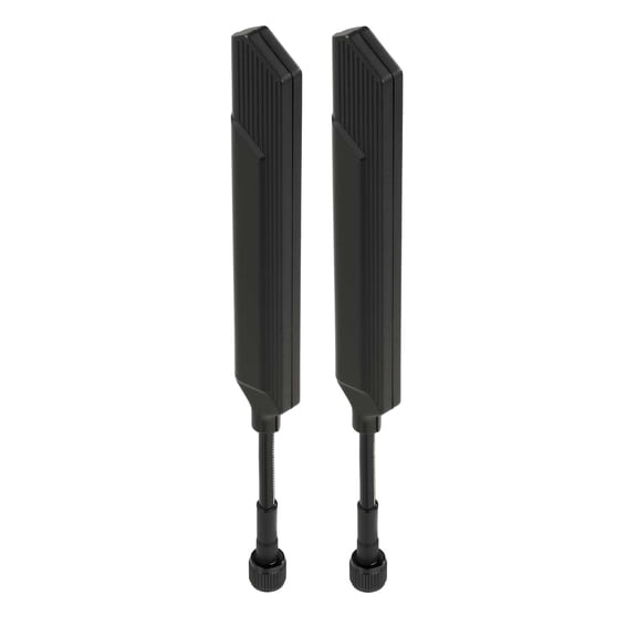 Eightwood Dual Band WiFi 2.4GHz 5GHz 5.8GHz 2dBi MIMO RP-SMA Male Flexible WiFi Antenna for PC Computer WiFi Router Wireless Network Card (2-Pack)