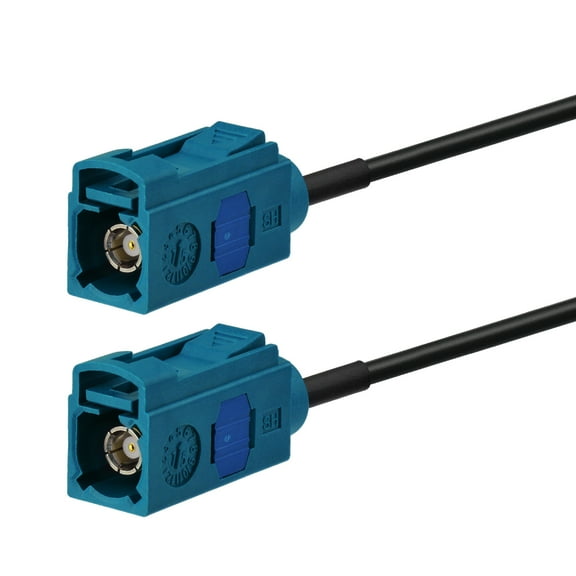 Eightwood Fakra Antenna Extension Cable Fakra Z Female to Female RG174 Coaxial Cable for Car Stereo Android Head Unit GPS Navigation FM AM Sirius XM Satellite Radio 10 ft