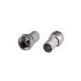 thumbnail image 1 of Eightwood RG6 Pigtail Cable F-Type Male Twisted Antenna Coaxial Connector, 10 Pack, 1 of 4