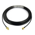 thumbnail image 1 of Eightwood RP-SMA Male to RP-SMA Female Bulkhead Mount RG174 Coaxial Cable 20 feet for Wireless Network WiFi Router Card USB Adapter Security IP Camera, 1 of 8