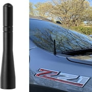 Eightwood Vehicle Short Antenna Mast Car Truck Antenna Replacement for Chevy Chevrolet Silverado 1500 2500 3500 Colorado Equinox Trailblazer Trax Sonic GMC Sierra Denali Terrain Yukon