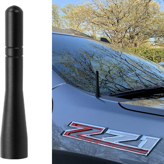 Eightwood Short Antenna for GM, Chevy Silverado, GMC Sierra, Denali