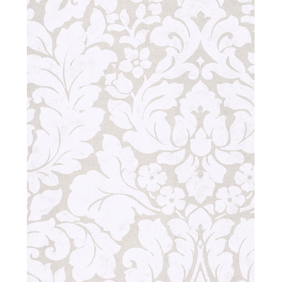 Eijffinger Arvid Off White Damask Wallpaper