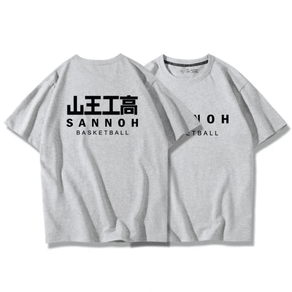 Eiji Sawakita Anime T-shirt Slam Dunk Manga Graphic Printed