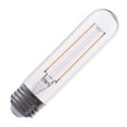 thumbnail image 1 of Eiko 09870 - 4 watt 120 volt T10 Medium Screw (E26)) Base 2700K Clear LED (LED4WT10/FIL/827-DIM-G7), 1 of 1