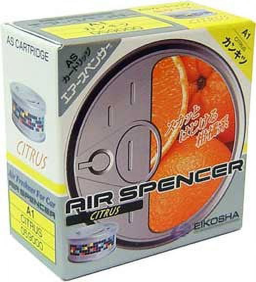 Eikosha Air Spencer Car Air Freshener Citrus Scent Made in Japan