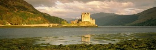 Eilean Donan Castle Highlands Scotland Canvas Art - Panoramic Images (36 x 12)