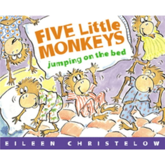 Five Little Monkeys Jumping on the Bed (Paperback)