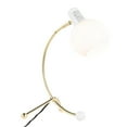 thumbnail image 1 of Eileen Contemporary Task Lamp in Gold Metal and White Plastic Shade by LumiSource, 1 of 7