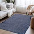 thumbnail image 1 of Eileen Farmhouse Navy Area Rug 4' x 6' Rectangle, 1 of 5