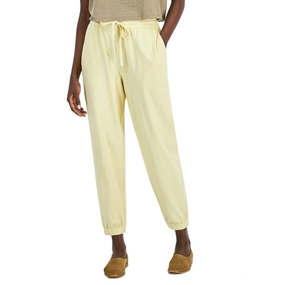 Eileen Fisher Ankle Jogger Pants Butter S