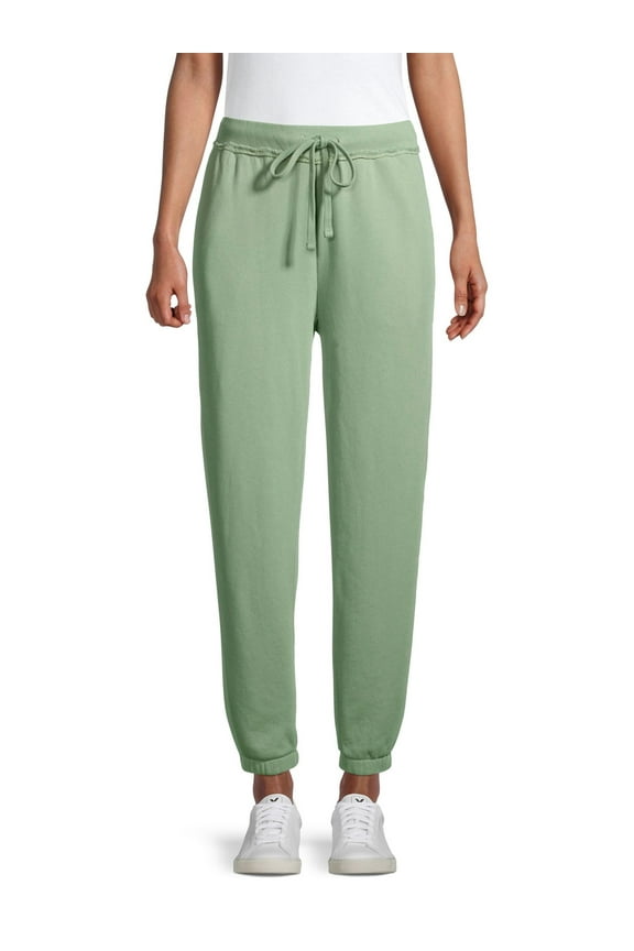 Cotton Ankle Track Pants Meadow M