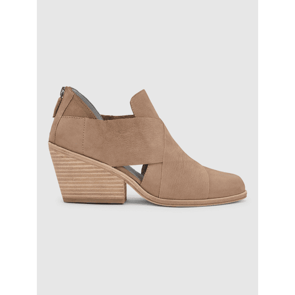 Eileen Fisher - Jenkins (Earth Nubuck) Women's Zip Boots 9.5
