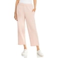 thumbnail image 1 of Eileen Fisher Organic Cotton French Terry Straight Pants Powder Size XL B4HP, 1 of 2
