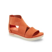 Eileen Fisher Women's Orange Nubuck Sport Platform Sandals