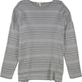 thumbnail image 1 of Eileen Fisher Womens Box Top Pullover Sweater, Grey, Small, 1 of 1
