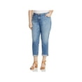 thumbnail image 1 of Eileen Fisher Womens Plus Denim Stretch Boyfriend Jeans, 1 of 2