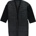 thumbnail image 1 of Eileen Fisher Womens Solid Quilted Jacket, Black, X-Large, 1 of 2