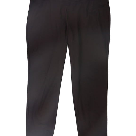 Eileen Fisher Womens Stretch Crepe Casual Trouser Pants, Brown, XX-Small