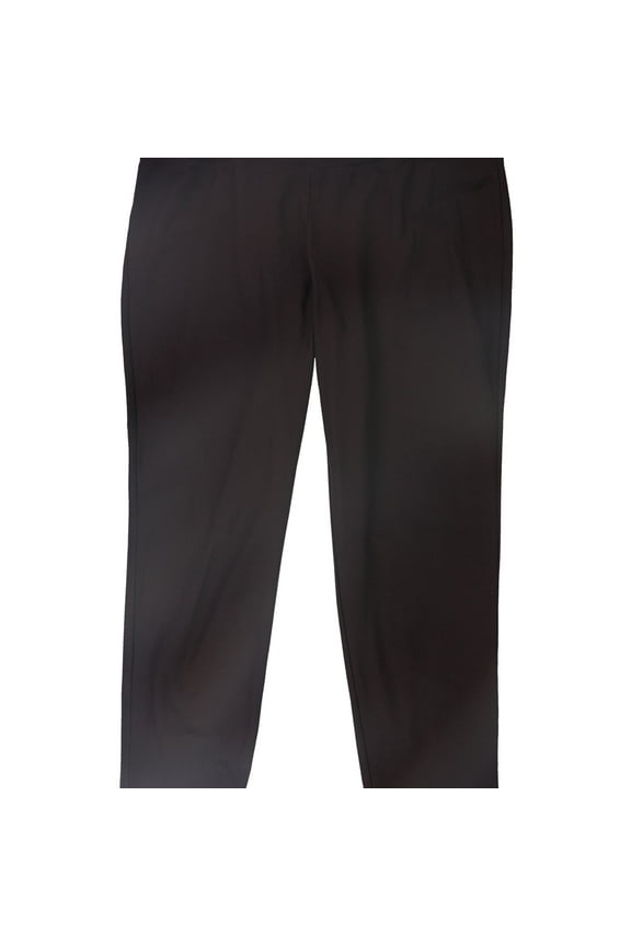 Womens Stretch Crepe Casual Trouser Pants, Brown, XX-Small