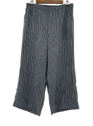 Eileen fisher striped pants best sale
