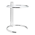 thumbnail image 1 of modway eileen gray adjustable height side table in silver, 1 of 6