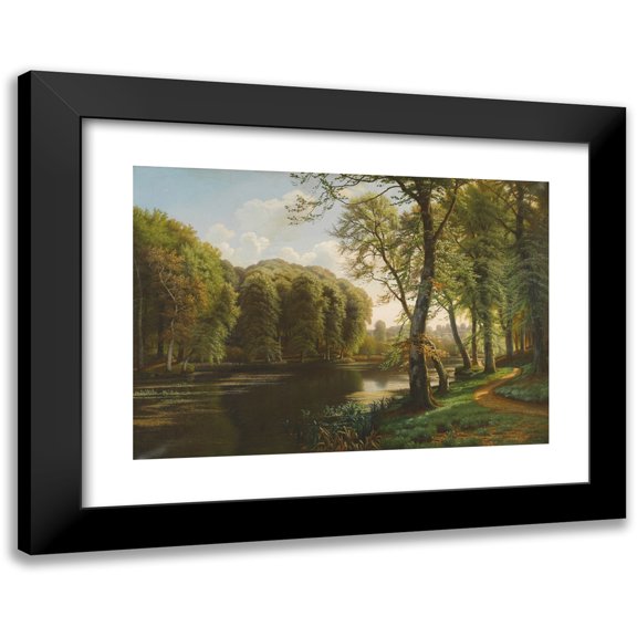 Eiler Rasmussen Eilersen 14x11 Black Modern Framed Museum Art Print Titled - A Summer's Day (1878)