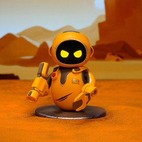 Eilik DQ - Touch Interactive Toys, Cute Robot Pets with Abundant Emotions. Idle Animations&Exclusive Mini-Games, Unique Gift for Girls & Boys. Support Update.(Special Version)