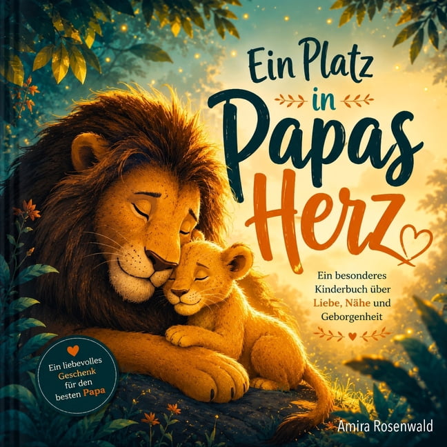 Ein Platz in Papas Herz: Ein besonderes Kinderbuch Ã¼ber Liebe, NÃ¤he und Geborgenheit, (Paperback)