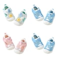 thumbnail image 1 of Einccm Baby Sneakers Sandals - Breathable Mesh Soft Soled Infant Shoes - Star Print Non-Slip First Walkers for Summer Outdoor Activities, 1 of 4
