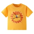 thumbnail image 1 of Einccm Boys Submarine Graphic T-Shirt - Spring Summer Short Sleeve Crew Neck Casual Pullover Top for Toddler and Little Kids Ages 2-8, 1 of 9