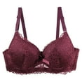 thumbnail image 1 of Einccm Lace Sling Bralette Set for Women, Comfortable Thin Lingerie with Breathable Nylon, Charming Everyday Underwear, 2PC Summer Lightweight Design, 1 of 1