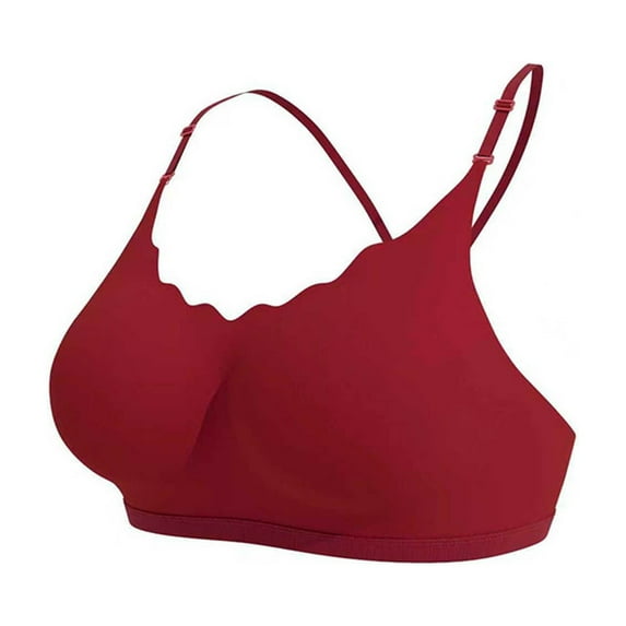 Einccm Seamless Sports Bra for Women, Wirefree Yoga Bra with Removable Pads, Nylon High Elasticity, Casual Daily Summer Wear